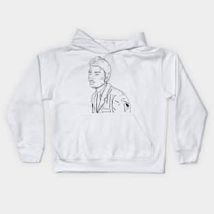 The Architect BW Kids Hoodie